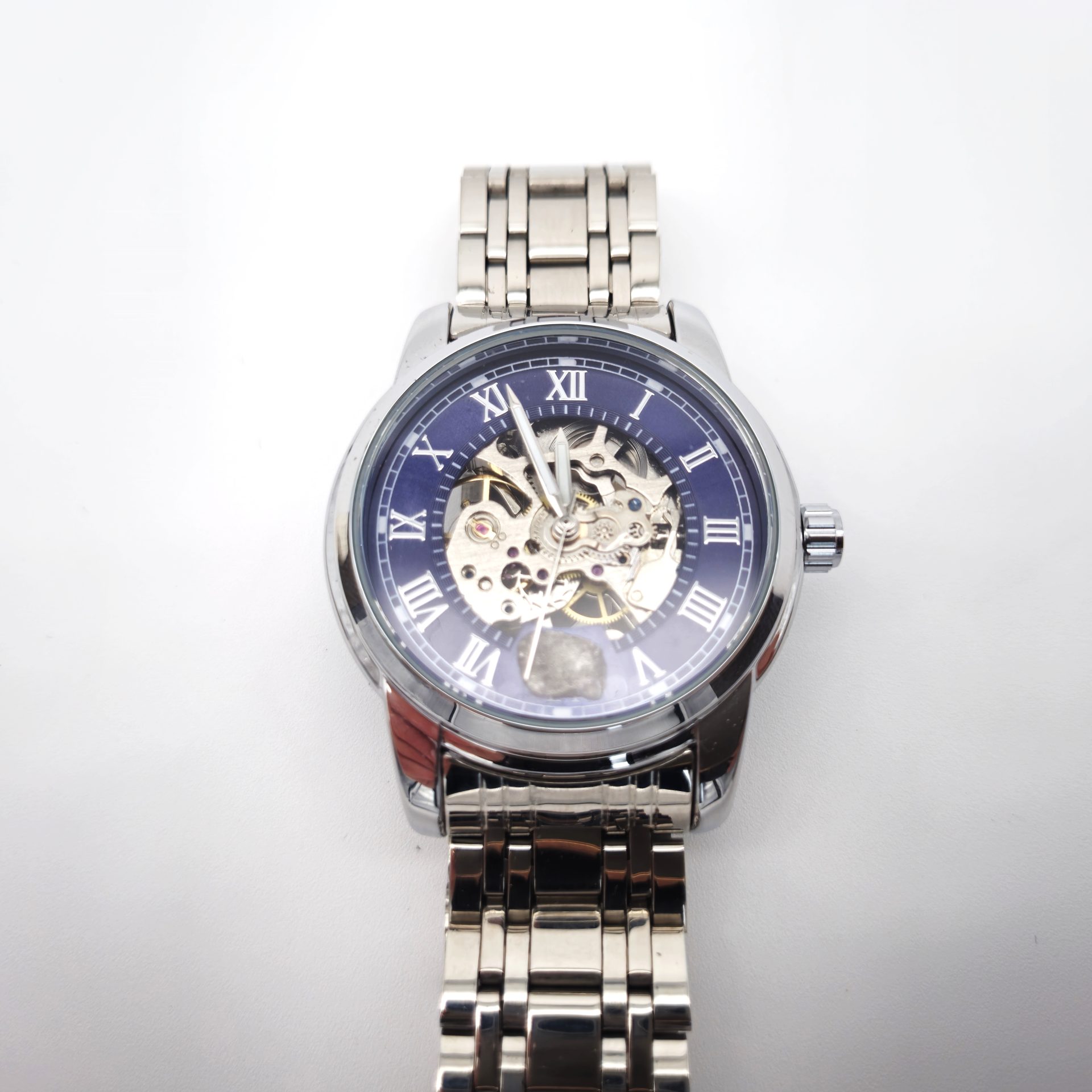 montre météorite homme campo del cielo bracelet acier (7)