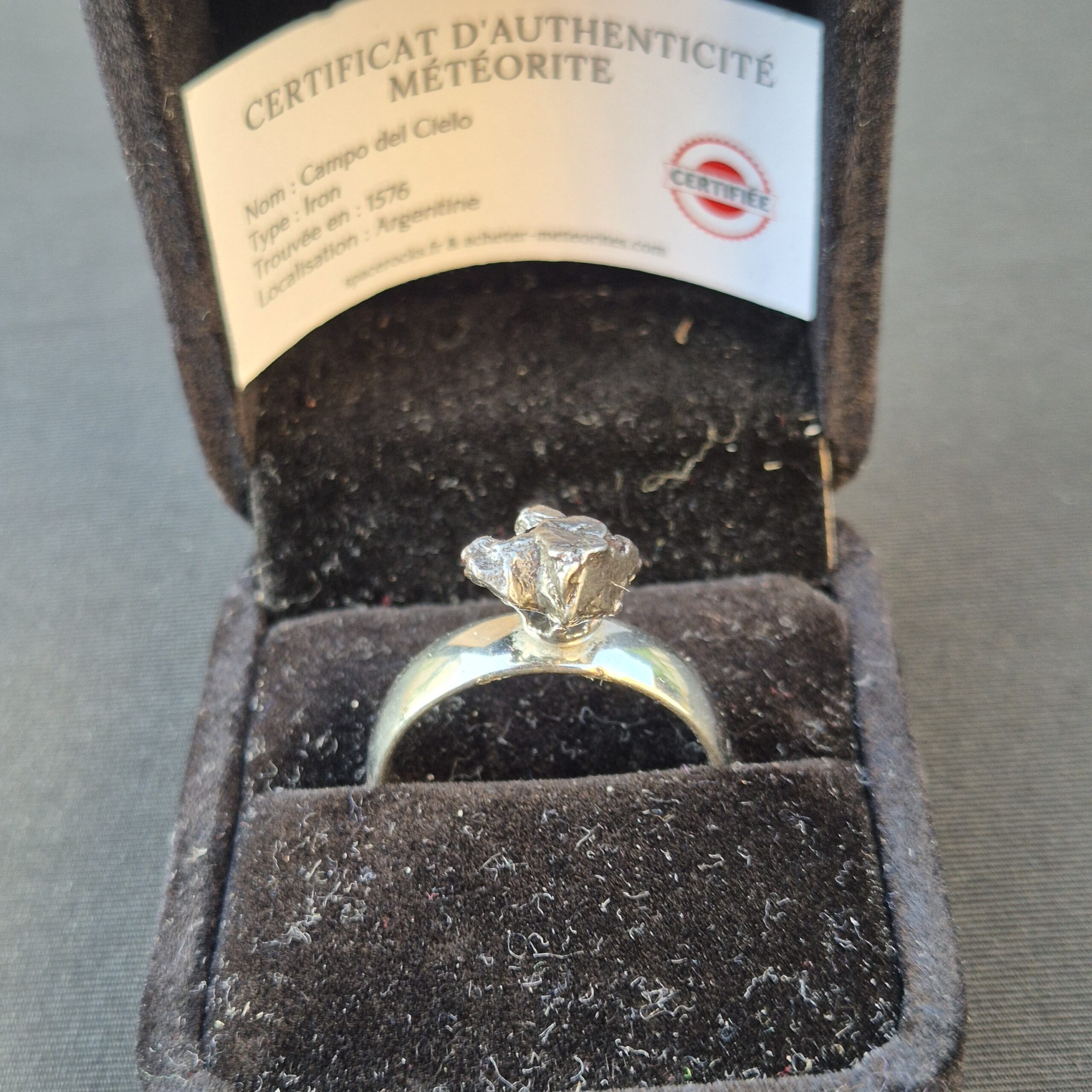 bague meteorite
