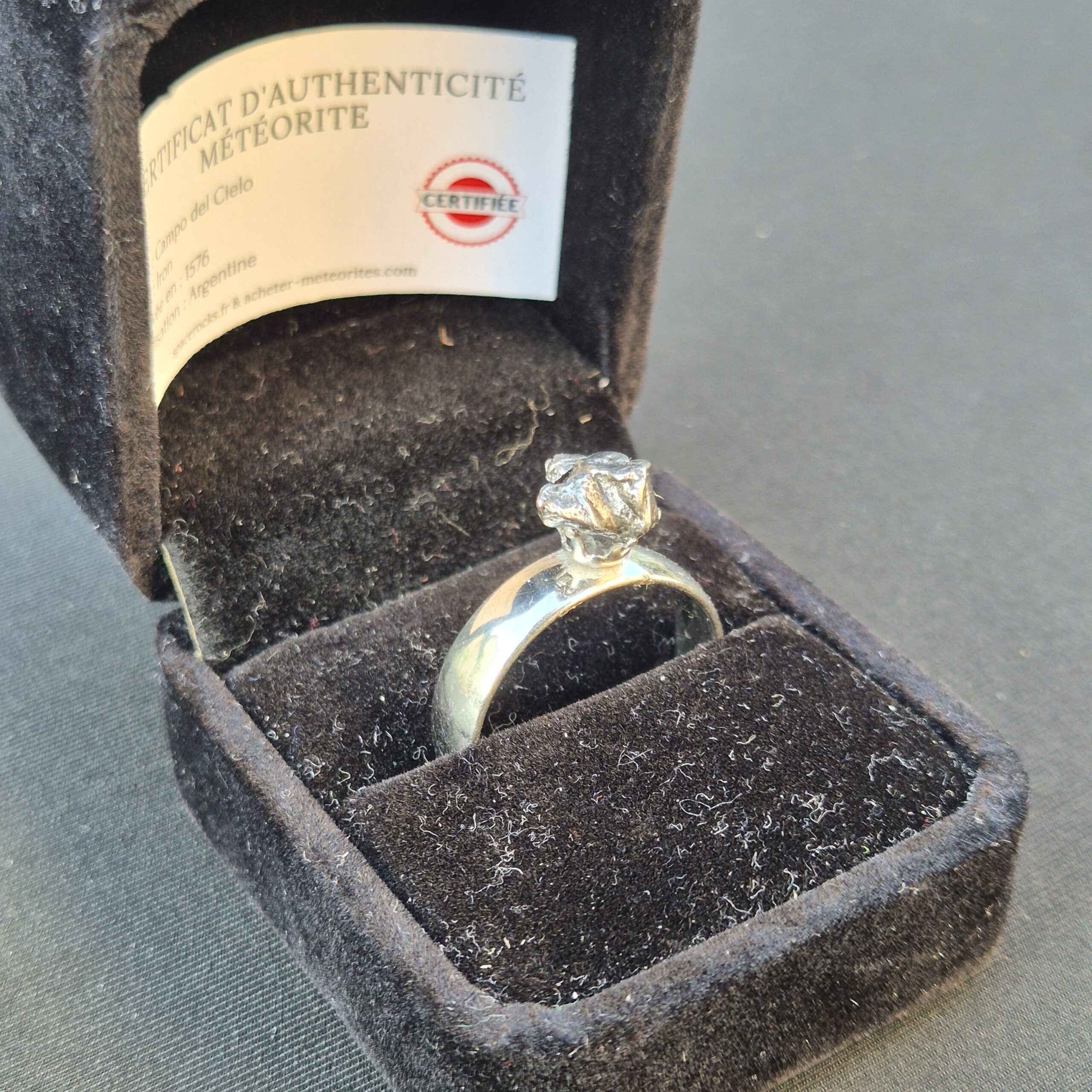 bague meteorite