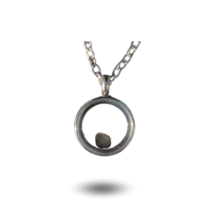 mini pendentif meteorite lune