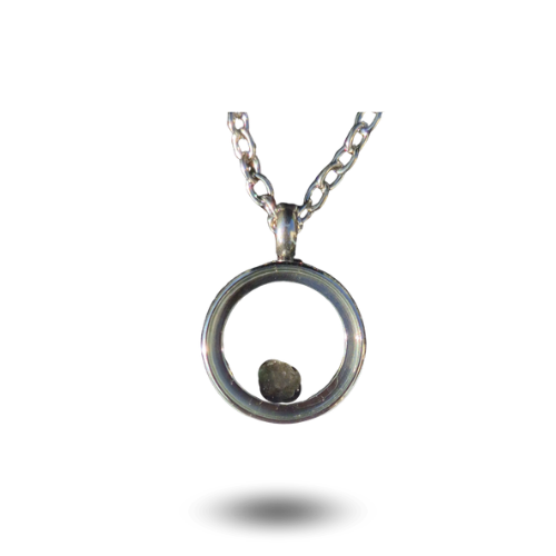 mini pendentif meteorite lune