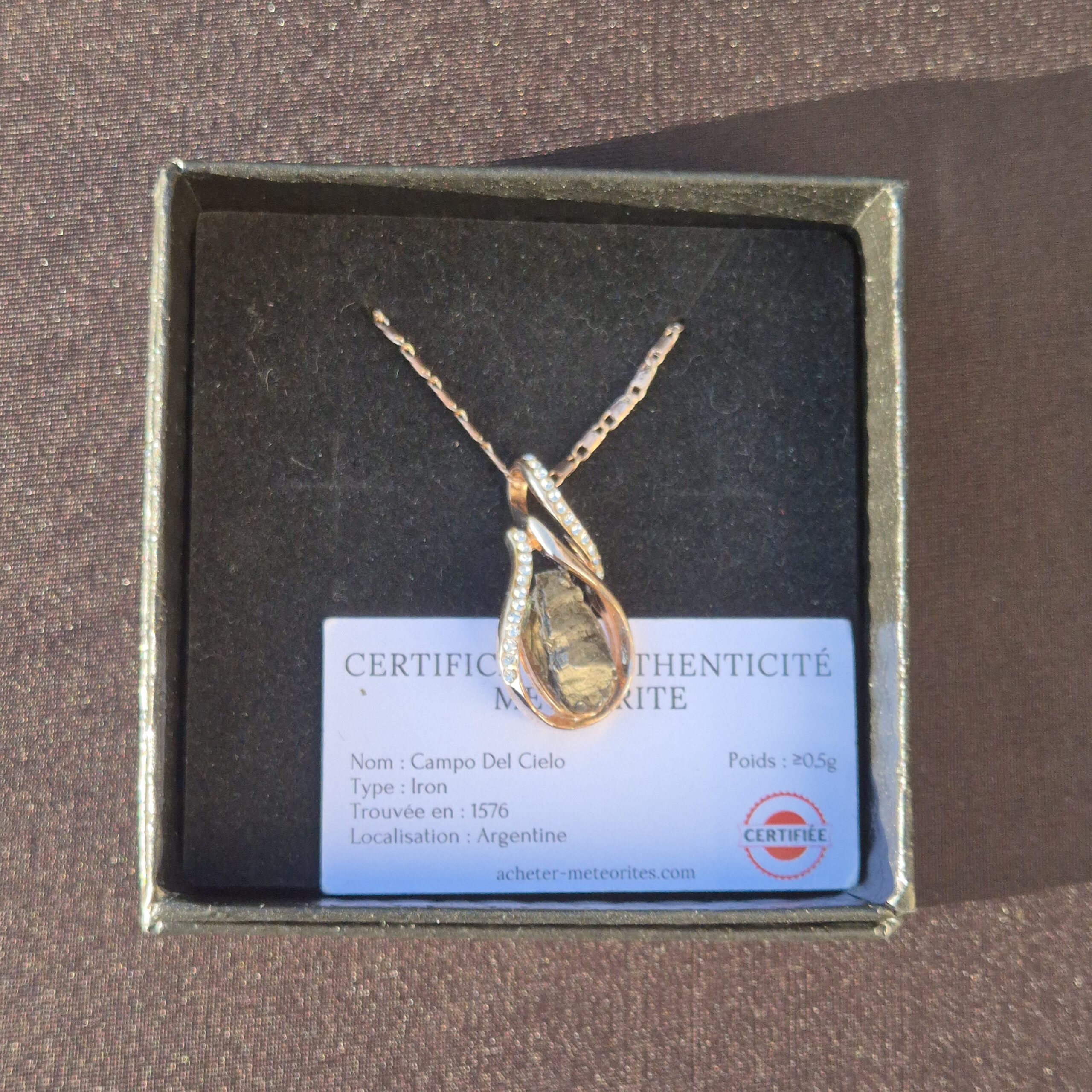 pendentif goutte
