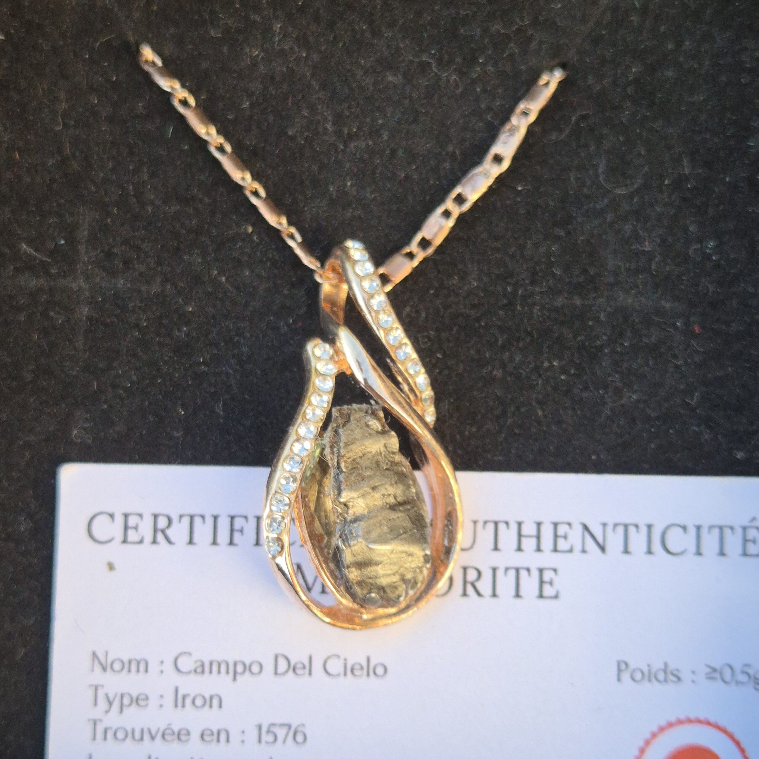 pendentif goutte