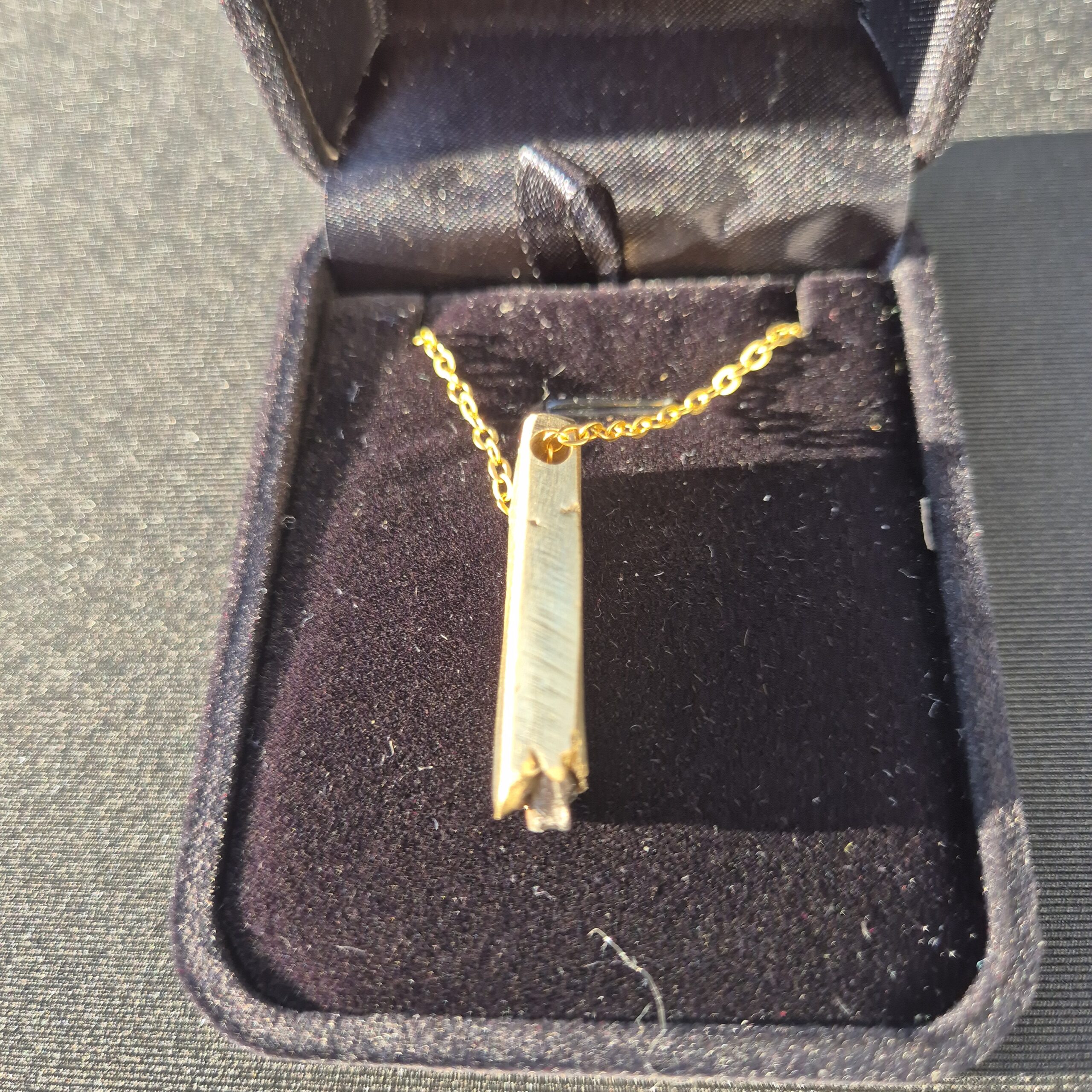 pendentif homme météorite français