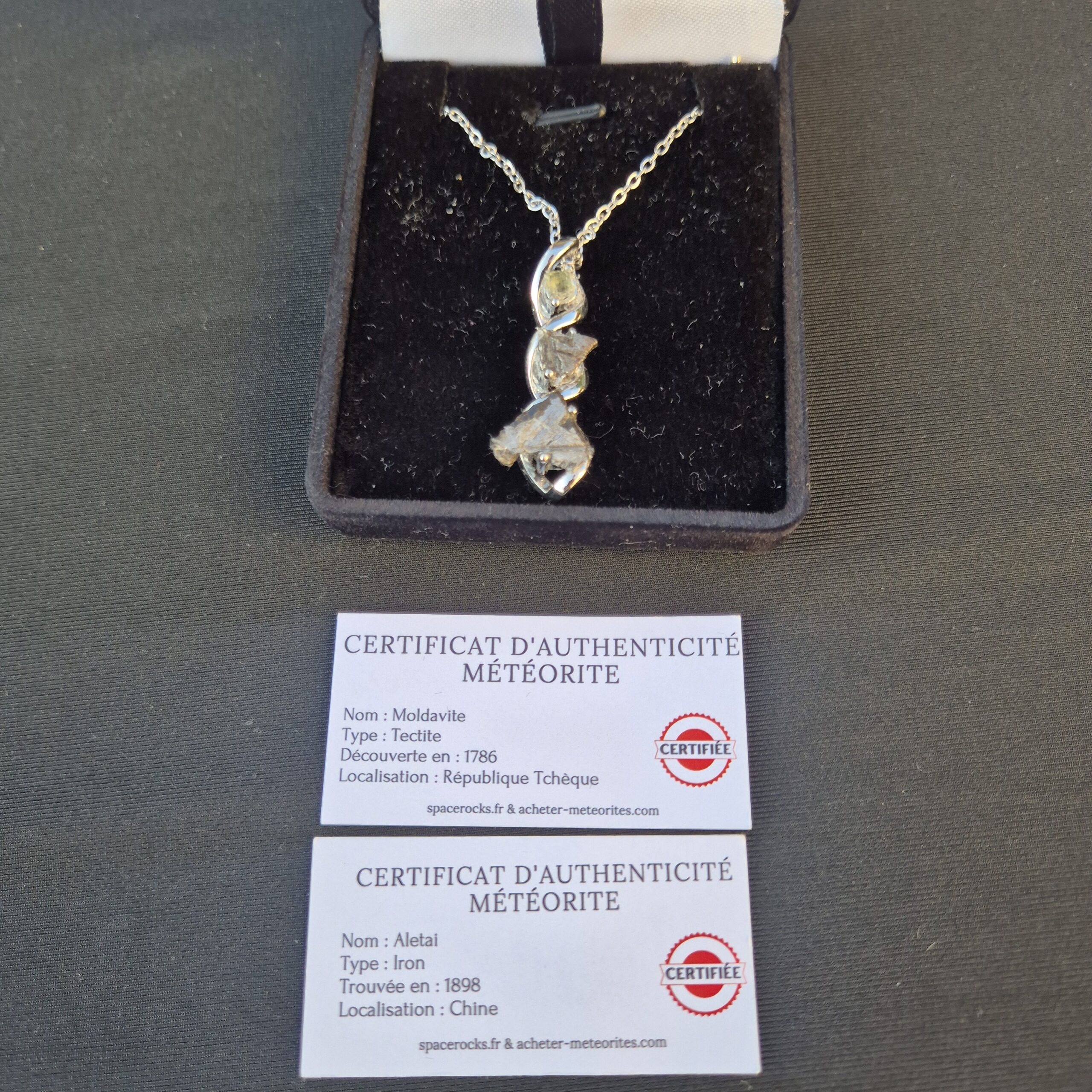 pendentif pierres naturelles