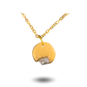 pendentif rond artisanal