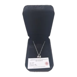 Collier anneau et deux cylindres – météorite Aletai