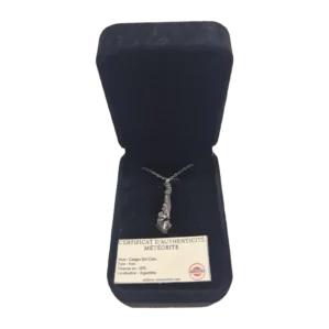 Collier météorite de fer brute Campo del Cielo – pièce n°2