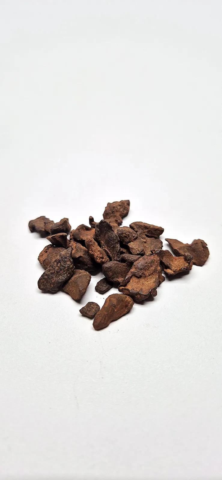 Météorite Gebel Kamil – fragments de météorite de fer du cratère Kamil, Égypte