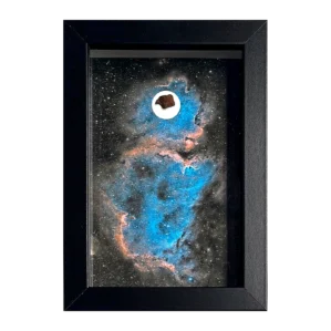 Tableau univers – nébuleuse de l'Âme, météorite Gebel Kamil